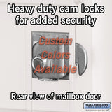 Recessed Mounted 4C Horizontal Mailbox with Parcel Lockers