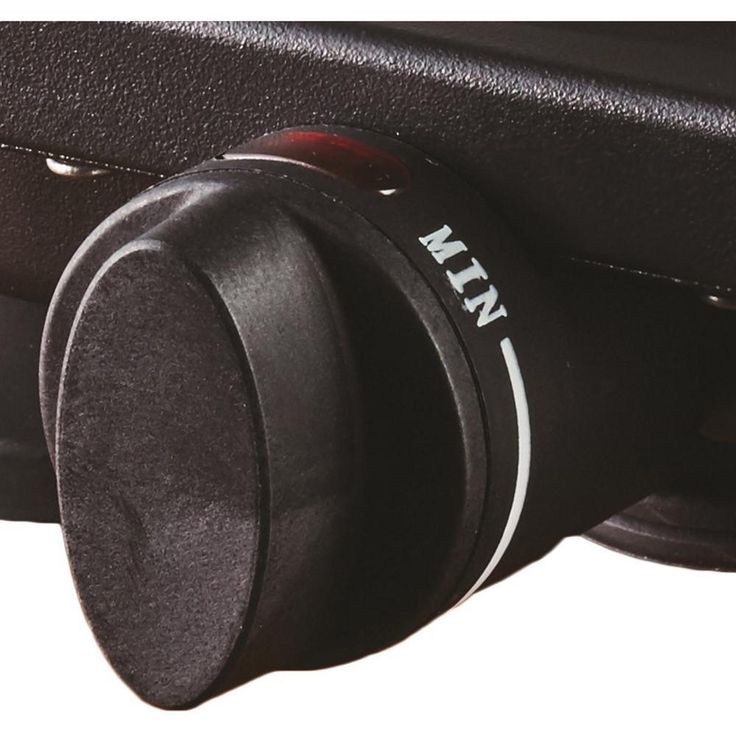 Single Burner 28 in. Black Electric Burner