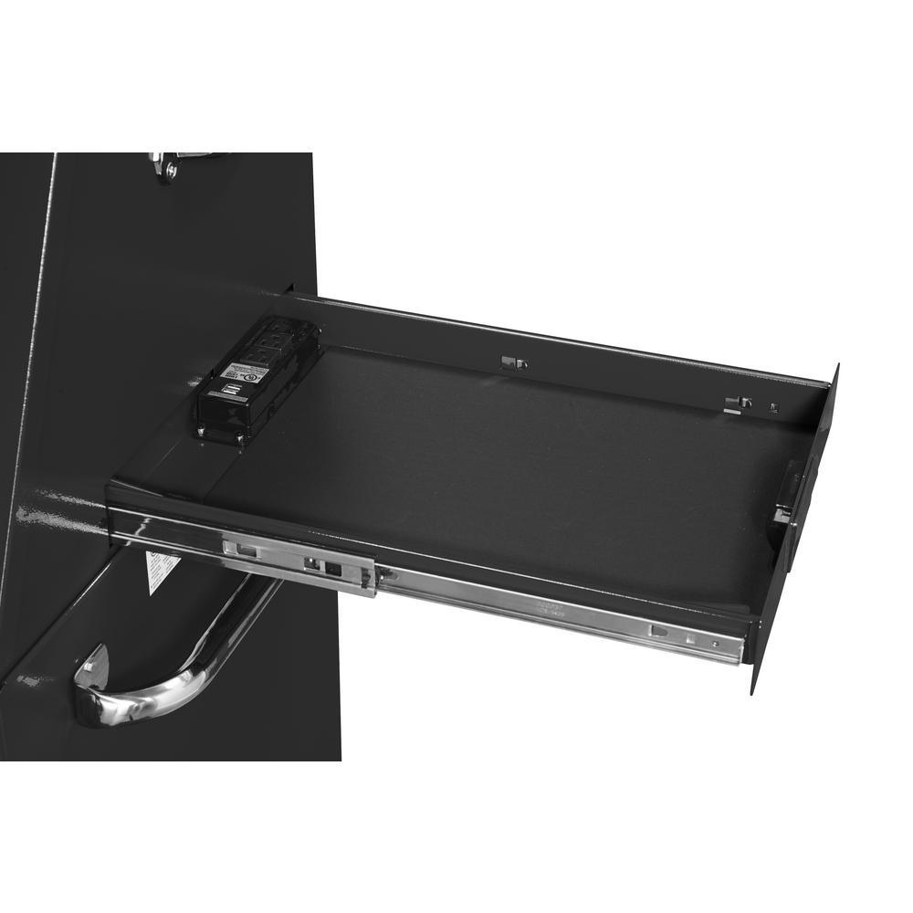 41 in. 11-Drawer Tool Chest and Cabinet Combo in Black - Super Arbor