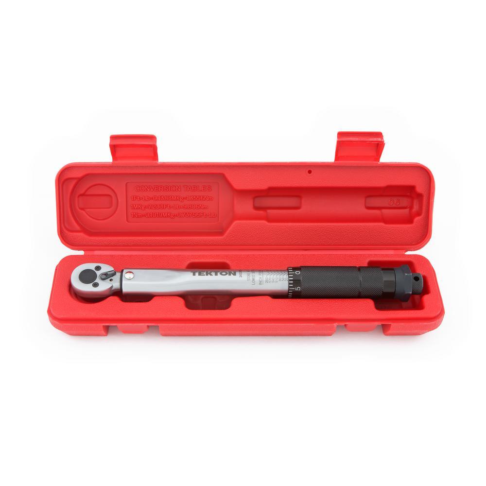 1/4 in. Drive Click Torque Wrench (20-200 in.- lb.) - Super Arbor