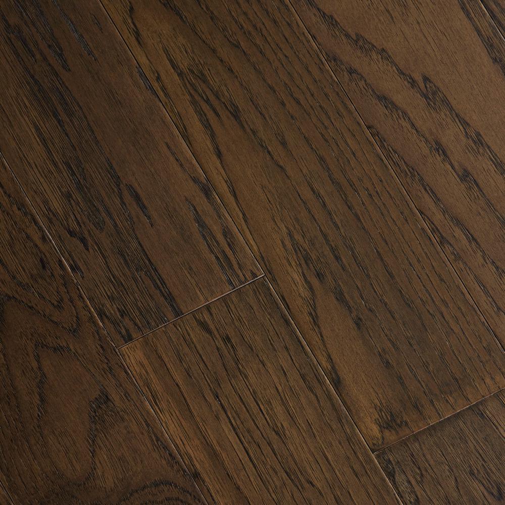 Wire Brushed Natural Hickory 3/8 in. T x 5 in. Wide x Varying Length Click Lock Hardwood Flooring (19.686 sq. ft. /case) - Super Arbor