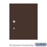 Replacement Parcel Locker Door with Tenant Lock and Keys - Bronze