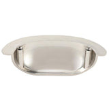 2-1/2 in. (64mm) Center-to-Center Satin Nickel Fan Cup Drawer Pull