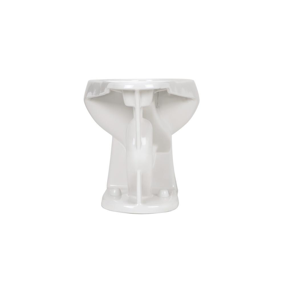 2-Piece 1.6 GPF Single Flush Elongated Pressure Assist Toilet in White - Super Arbor