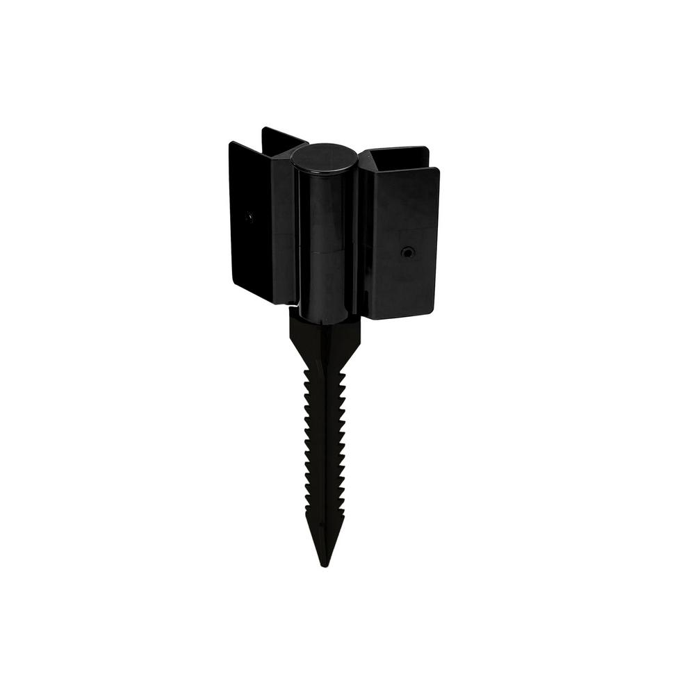 Frame It All 1 in. Series 16 ft. Uptown Brown Composite Straight Landscape Edging Kit - Super Arbor