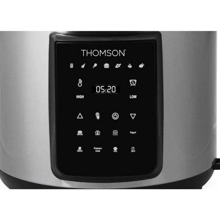 6.3 Qt Stainless Steel Air Fryer with Pressure Cooker