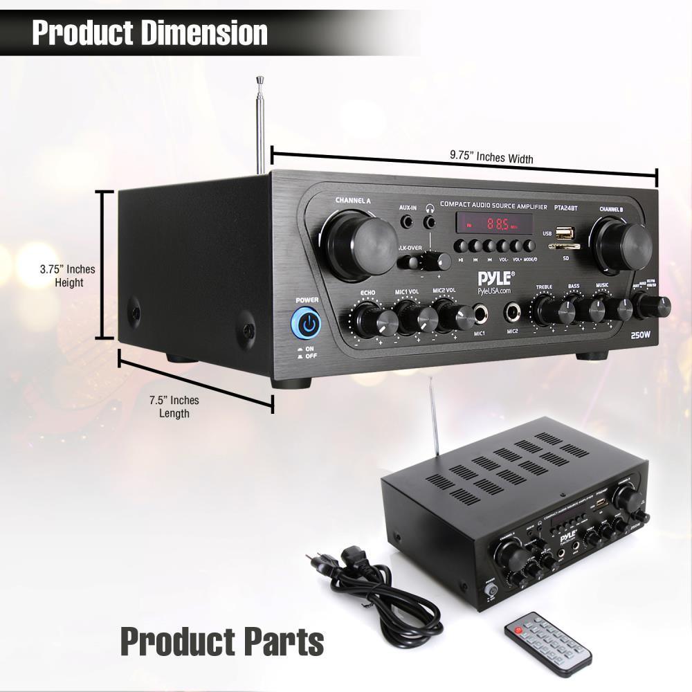 Bluetooth Home Audio Source Amplifier - Super Arbor