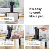 Precision Cooker Nano (WiFi) Black Sous Vide with Anova App