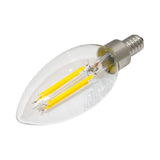 Euri Lighting 60 Watt Equivalent Cool White (5000K) B10 ENERGY STAR and Dimmable LED Light Bulb in Clear (4-Pack)