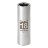 Craftsman 18mm Metric Deep Socket - 1/2" Drive, 6 Point