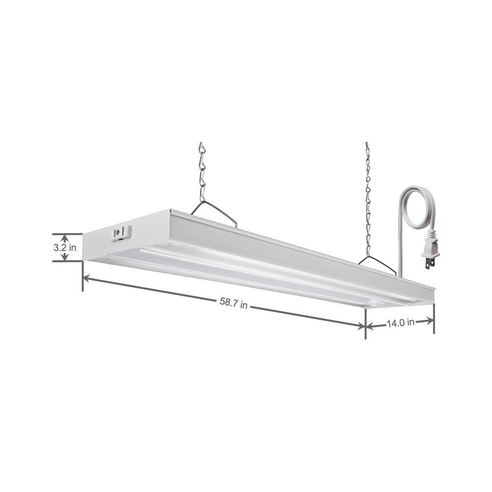 GRW 2 28 CSW CO M4 4 ft. 2-Light 28-Watt White T5 Fluorescent Grow Light - Super Arbor