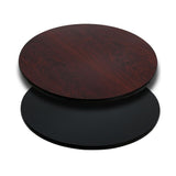 Mahogany Round Table Top - Super Arbor