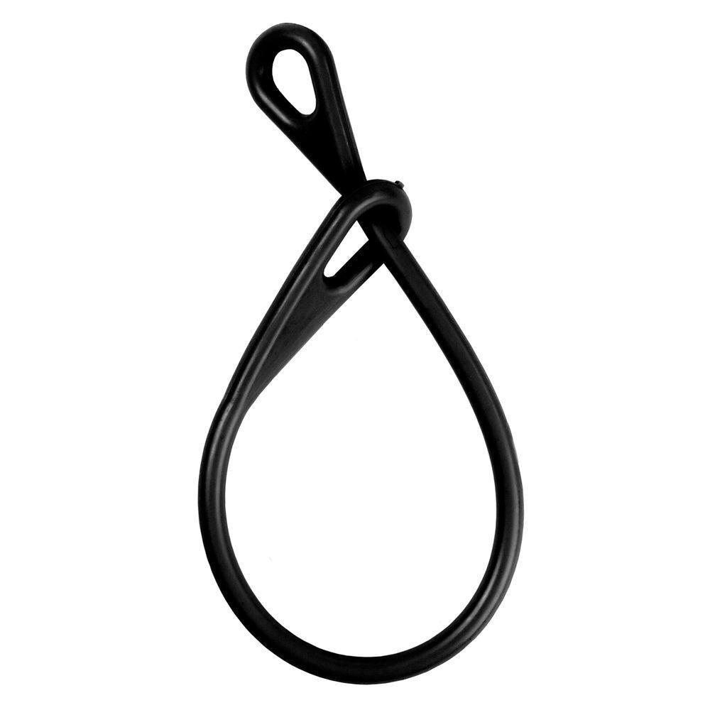 16 in. Polyurethane Utility Suspender in Black - Super Arbor
