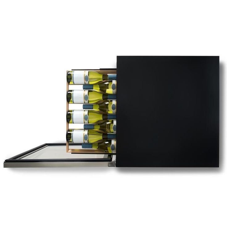 Hisense 46-Bottle Capacity Glass Door with Stainless Steel Frame Dual Zone Cooling Built-In/Freestanding Wine Chiller