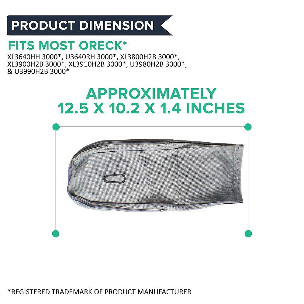 Outer Vacuum Bag Replacement for Oreck XL, Washable and Reusable - Super Arbor