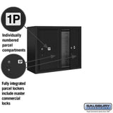 6-Door High Surface Mounted Parcel Locker with Private Access