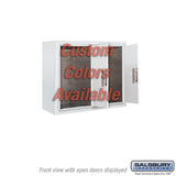 6-Door High Surface Mounted Parcel Locker with Private Access