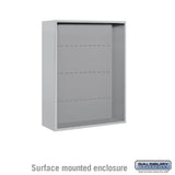 Salsbury Surface Mounted Enclosure for 4C Horizontal Mailbox Unit – Custom Color