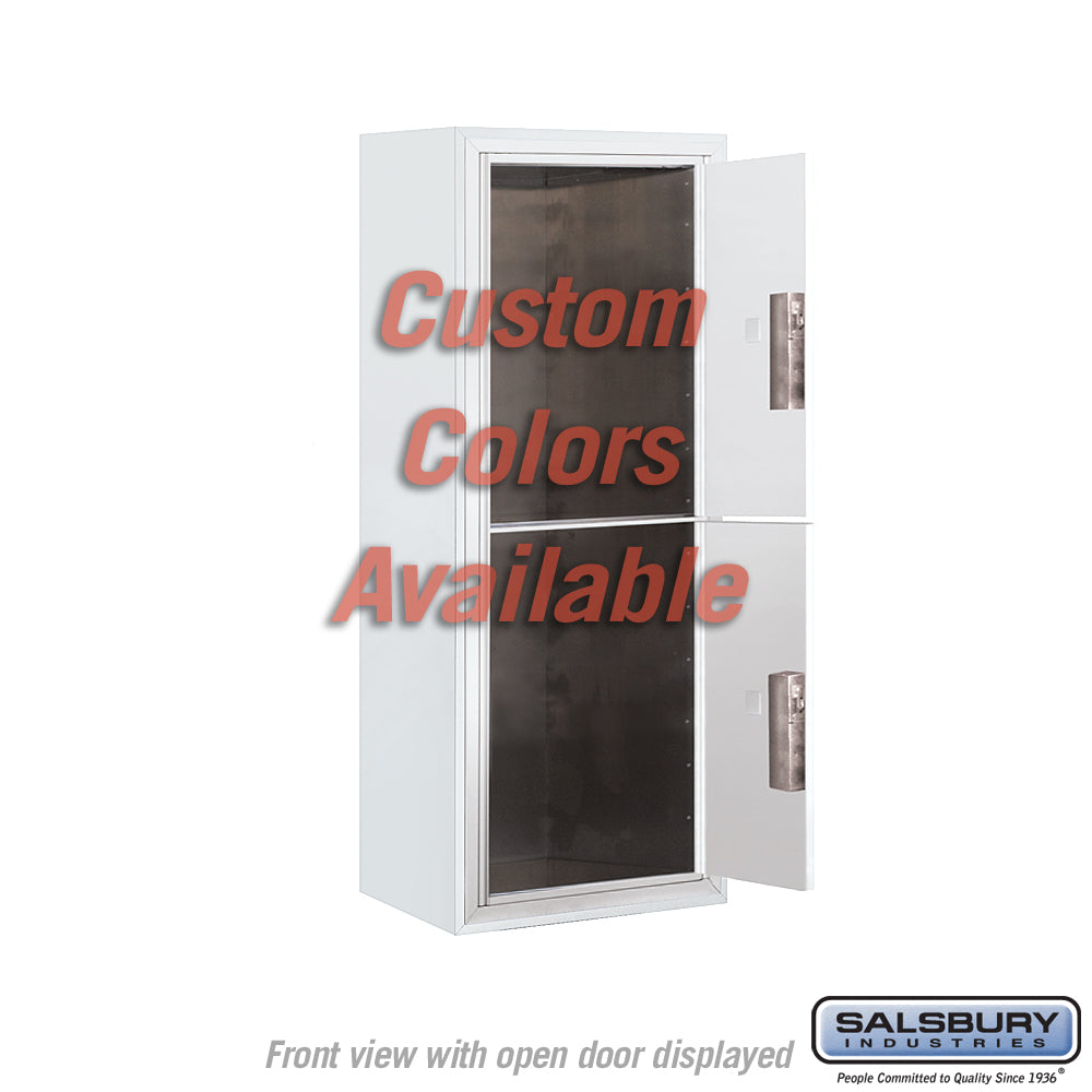 10-Door High Surface Mounted 4C Horizontal Mailbox with Parcel Locker in Black