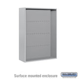 Surface Mounted Enclosure for Double Column Mailboxes - Aluminum