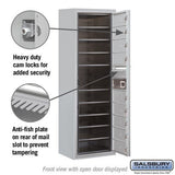 11 Door High Surface Mounted 4C Horizontal Mailbox with USPS Access