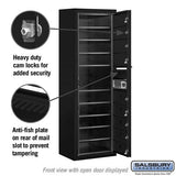 11-Door High Surface Mounted 4C Horizontal Mailbox with USPS Access