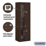 11-Door High Surface Mounted Parcel Locker with USPS Access