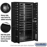 Maximum Height Surface Mounted 4C Horizontal Mailbox with 20 Doors and 2 Parcel Lockers