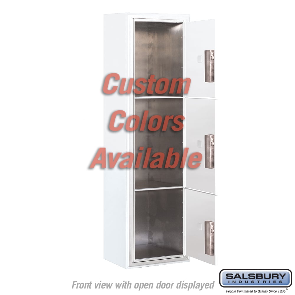 Surface Mounted 4C Parcel Locker with Custom Colors and Secure Access