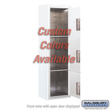Surface Mounted 4C Parcel Locker with Custom Colors and Secure Access