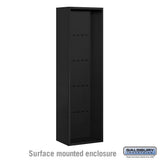 Surface Mounted Enclosure for 3716 Single Column Unit - Black