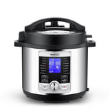 6 Qt. Stainless Steel 17-in-1 Multi-Use Electric Pressure Cooker with Stainless Steel Inner Pot