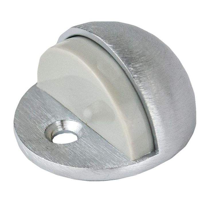 Satin Chrome Low Dome Door Stop