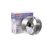1450 CFM SIlver Electric Powered Gable Mount Electric Attic Fan - Super Arbor