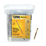 #8 x 2-1/2 in. Star Drive Trim Finishing Head Screw (100-per Pack)