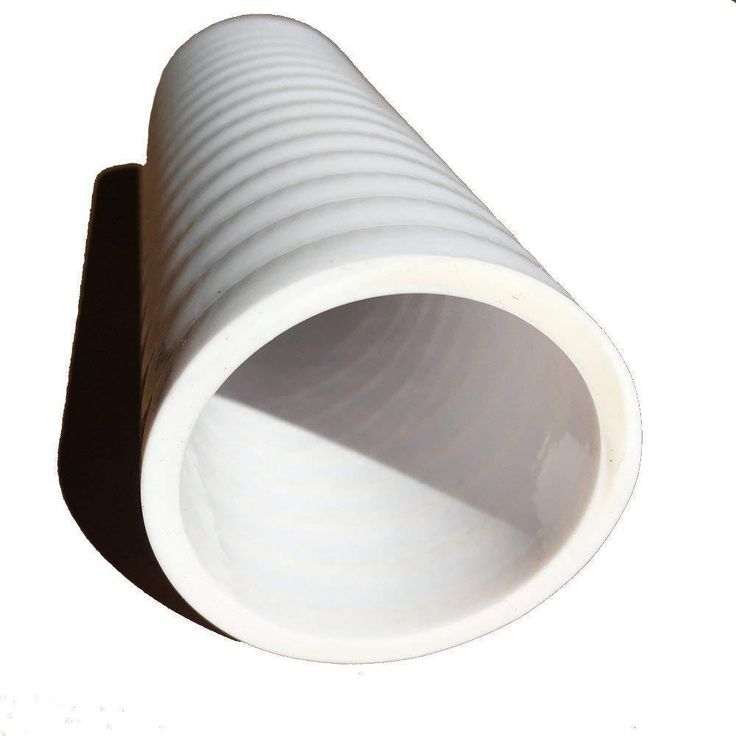 1 1/4 in. x 10 ft. White PVC Schedule 40 Flexible Pipe with Gorilla Glue