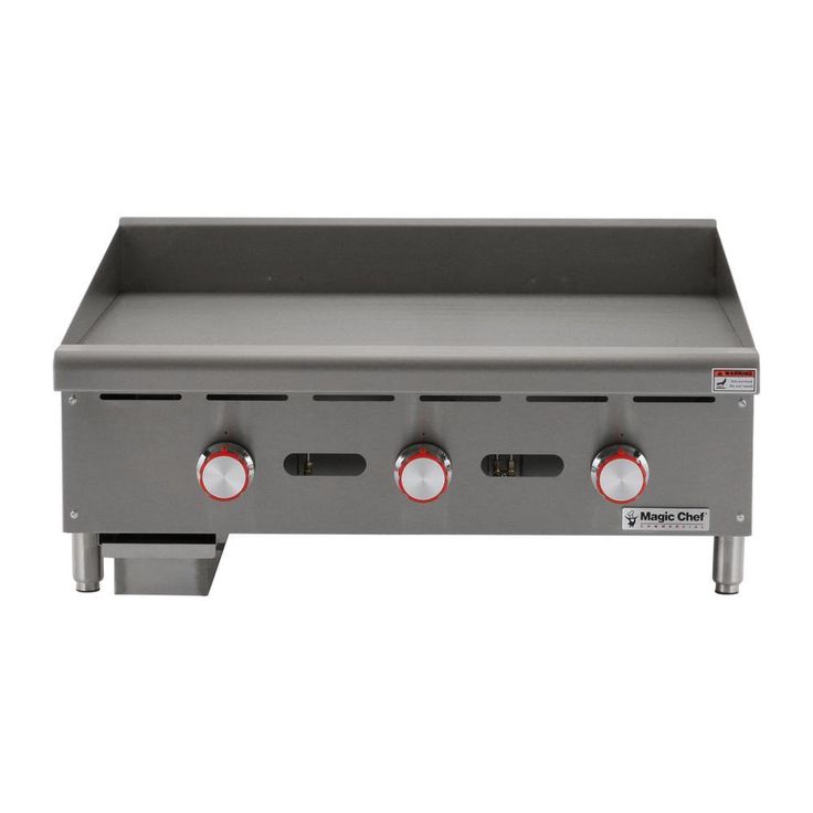 Commercial 36 in. Thermostatic Countertop Griddle