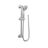 Moen Envi Eco-Performance Handheld Shower with 30-in Slide Bar, 3-Function, 1.75 GPM, Brushed Nickel