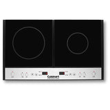2-Burner 12 in. Glass Induction Cooktop with Temperature Control