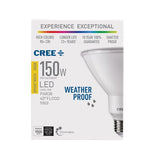 Cree 150W Equivalent Bright White (3000K) PAR38 Dimmable Exceptional Light Quality LED 40 Degree Flood Light Bulb