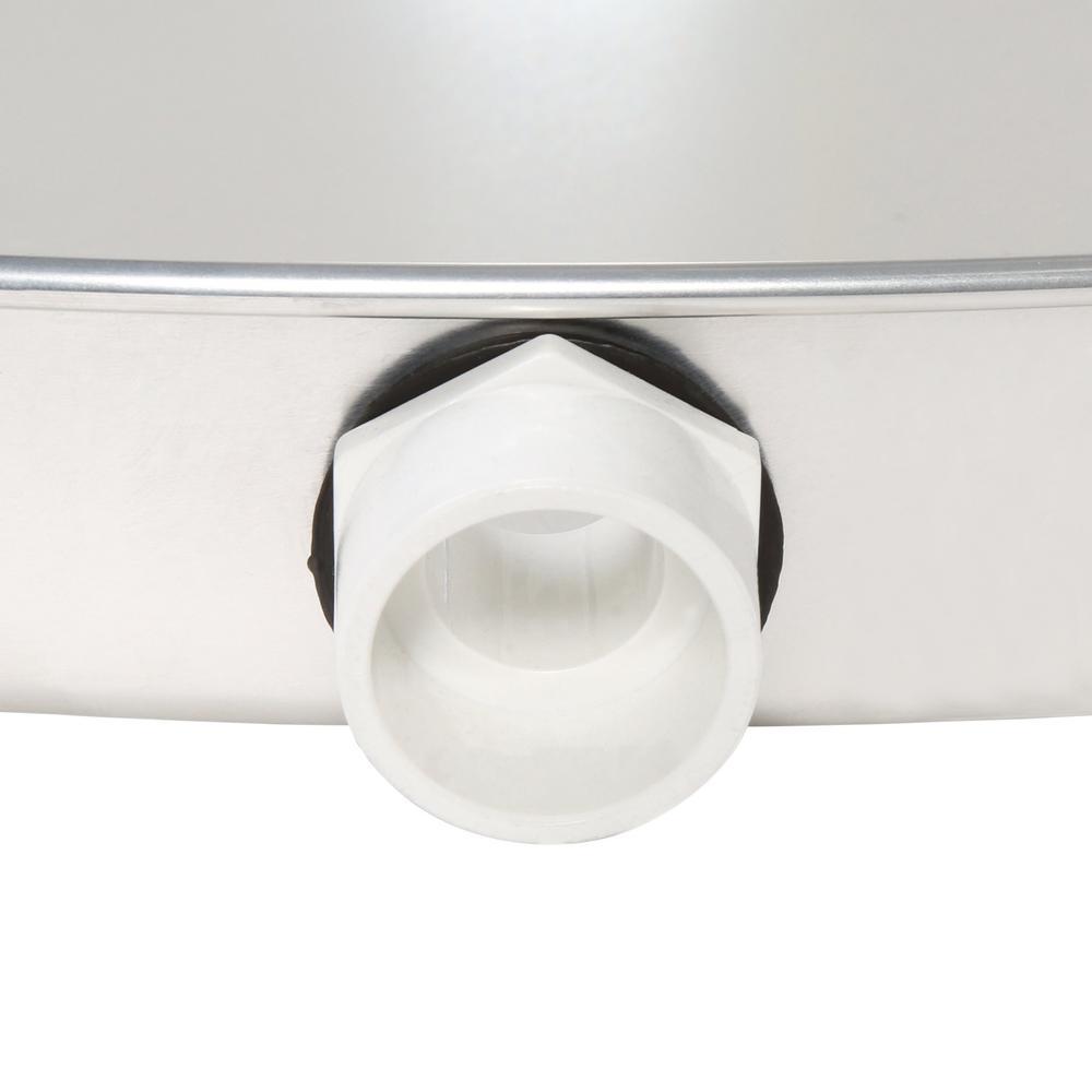 22 in. Aluminum Drain Pan - Super Arbor
