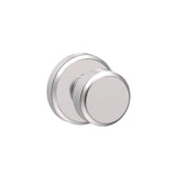 Bowery Matte Black Passage Hall/Closet Door Knob with Greyson Trim - Super Arbor