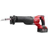 M18 18-Volt Lithium-Ion Cordless SAWZALL Reciprocating Saw W/(1) 3.0Ah Batteries, Charger, Hard Case - Super Arbor