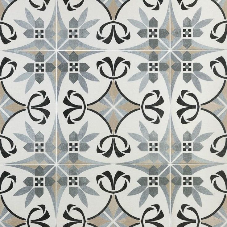 Royale Gray Encuastic 9x9 Glazed Porcelain Tile
