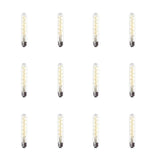 Feit Electric 40-Watt Equivalent T10 Dimmable LED Clear Glass Vintage Edison Large Light Bulb w/ Spiral Filament Soft White (12-Pack)