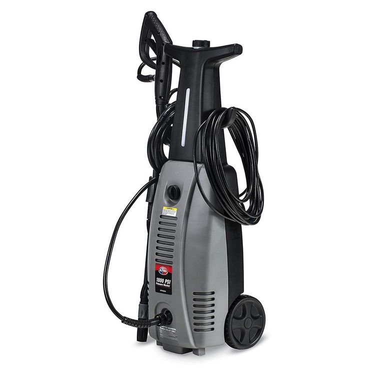 All Power 1800 PSI 1.6 GPM Electric Pressure Washer with Hose Reel for House, Walkway, Car and Outdoor Cleaning
