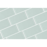 ABOLOS Metro Arctic Blue Subway 3 in. x 6 in. Glossy Glass Wall Tile (10 sq. ft. / case)