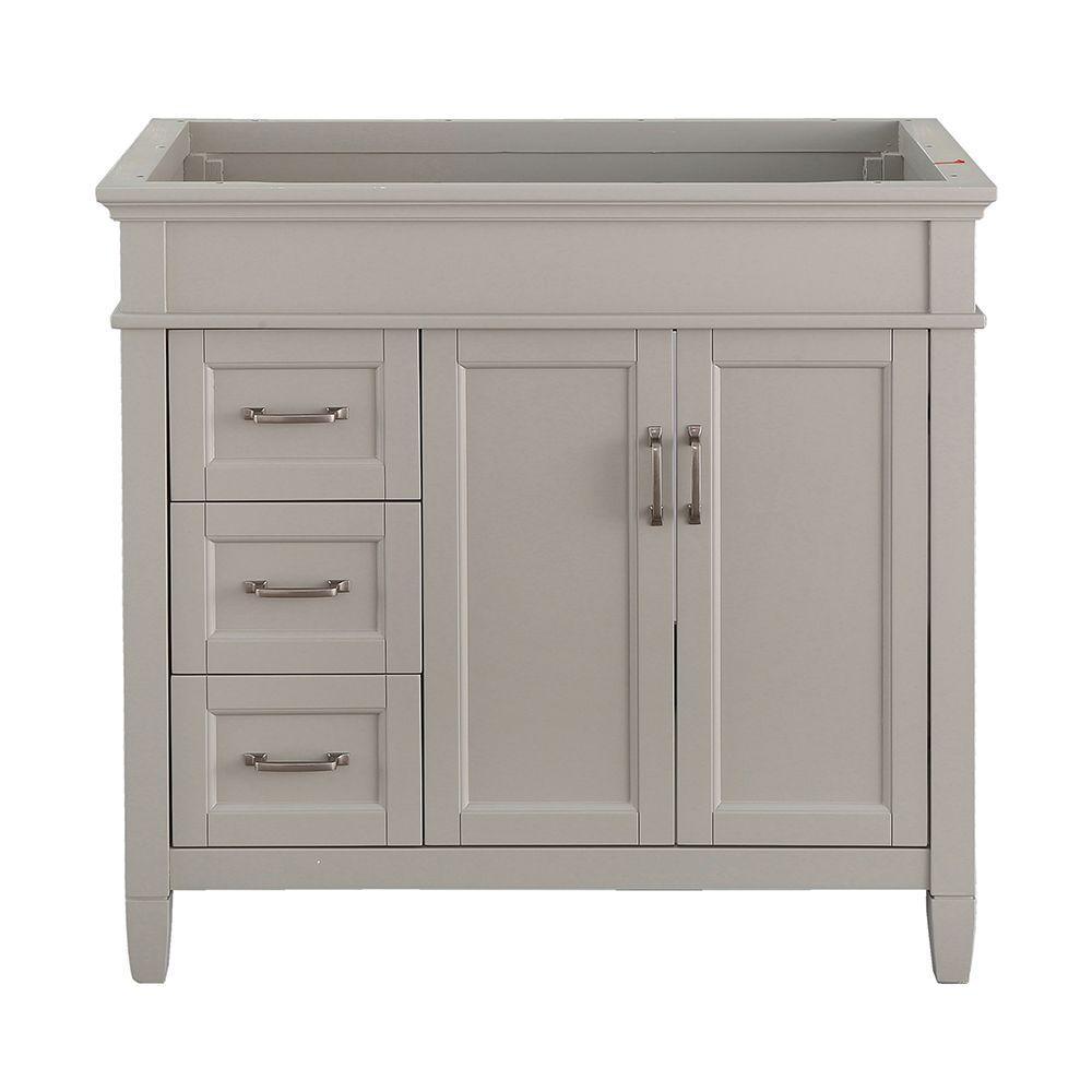 Ashburn 30 in. W x 21.63 in. D Vanity Cabinet in Grey - Super Arbor