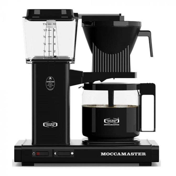 KBG 10-Cup Black Drip Coffee Maker