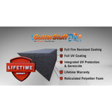 Pro FR 4 ft. Foam Filter Plastic Gutter Guard for 4 in. K-Style (48-Pack)